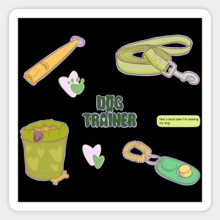 Dog Trainer Pack Magnet